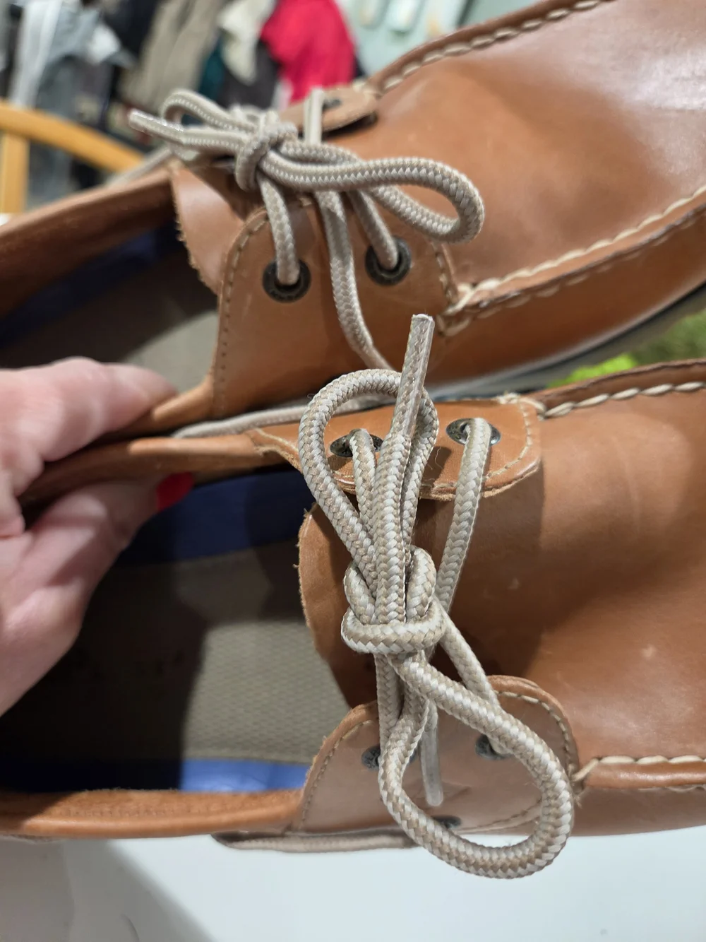 Sperry Authentic Original 2-Eye Leather Boat Shoes Brown Men’s 13